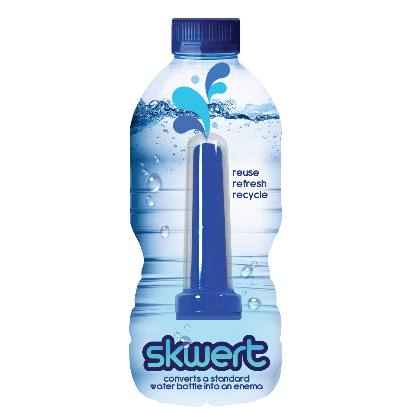 Skwert 1 Piece Water Bottle Douche