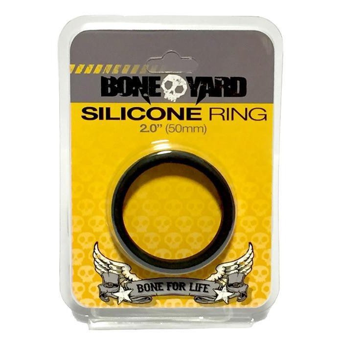 Boneyard Silicone Ring 50mm Black