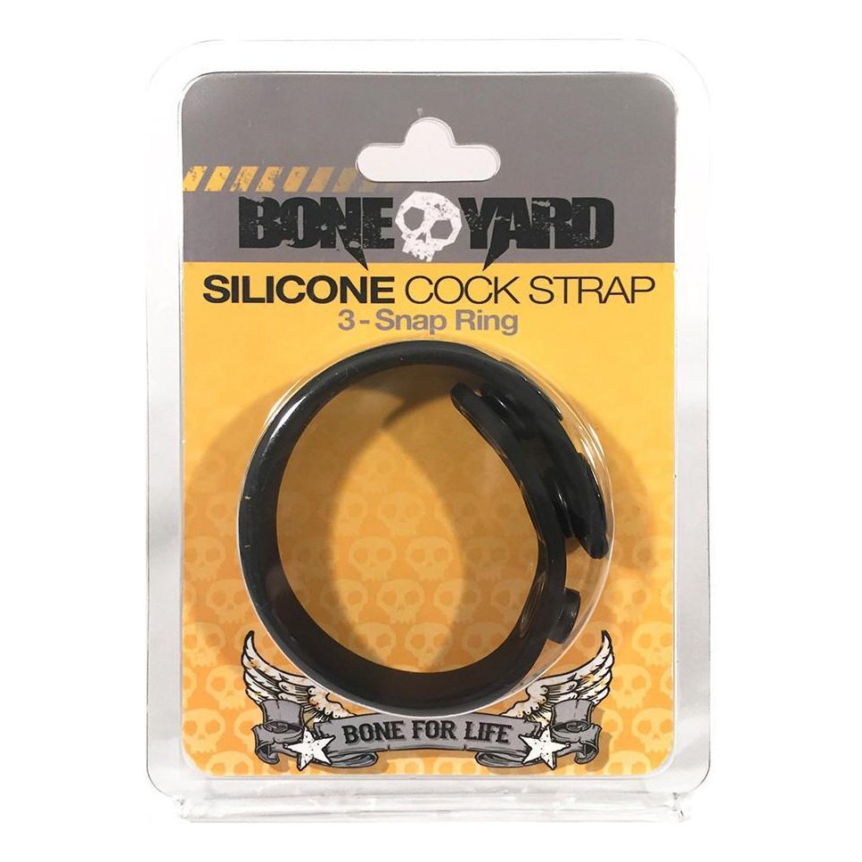 Boneyard - Cock Strap Black