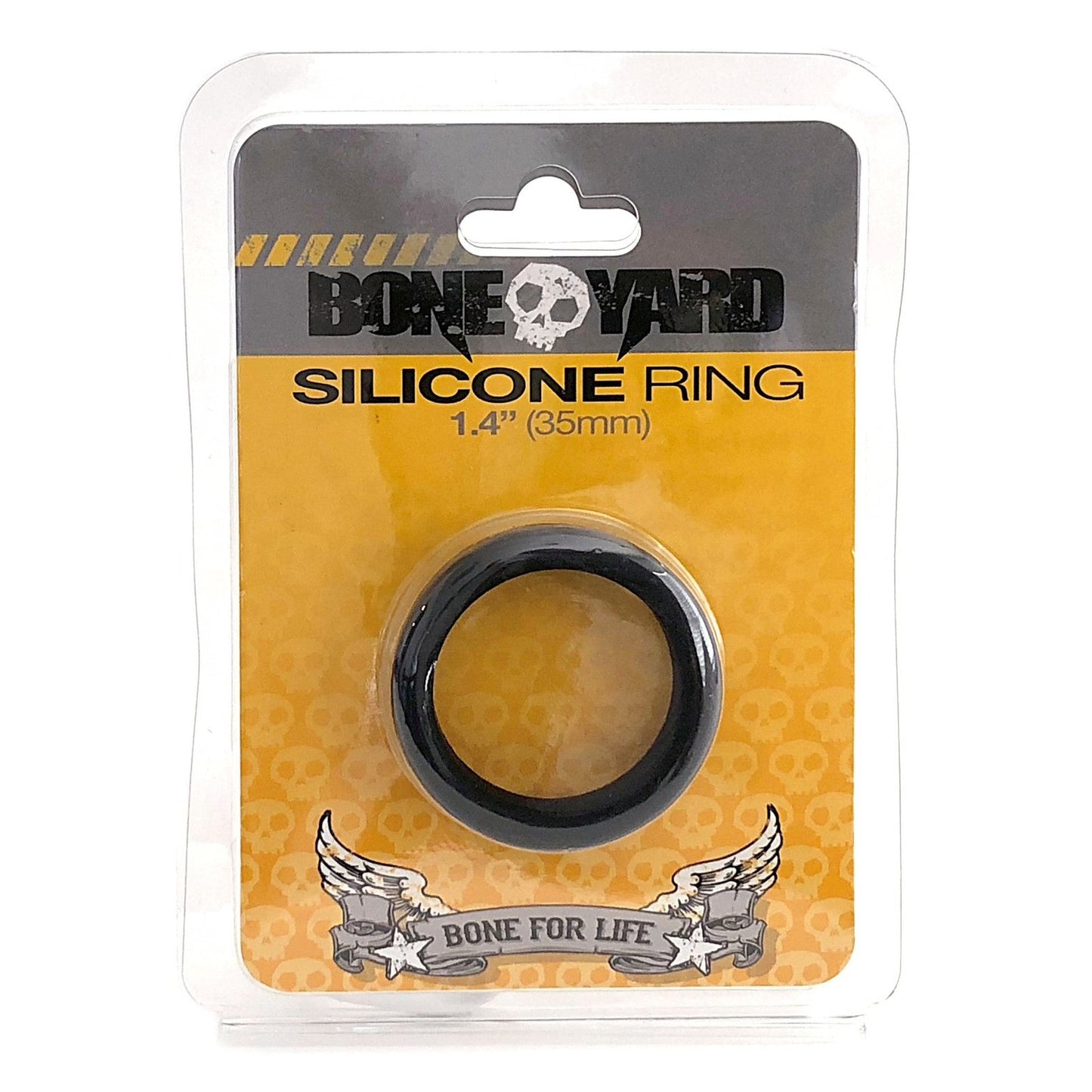 Boneyard Silicone Ring 35mm Black