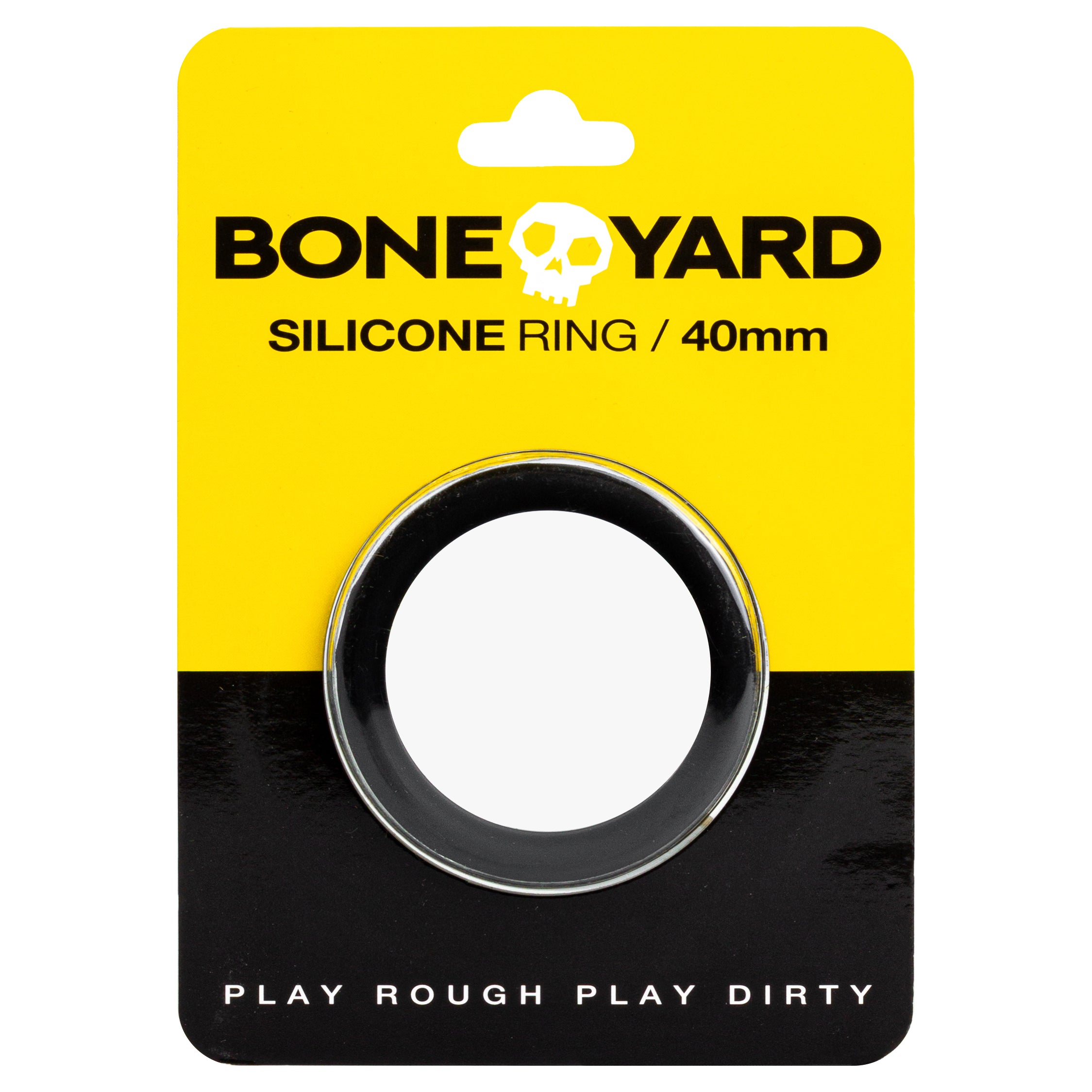 Boneyard Silicone Ring 40mm Black