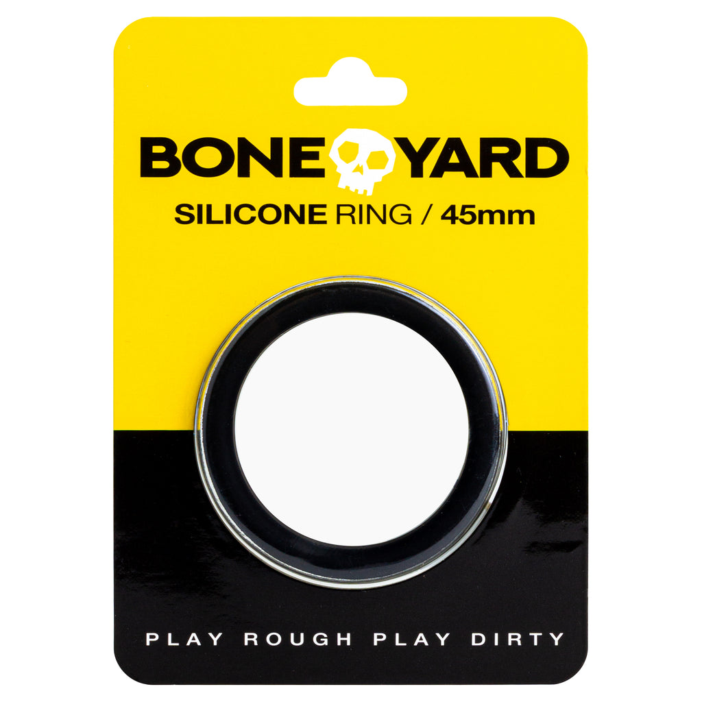 Boneyard Silicone Ring 45mm Black