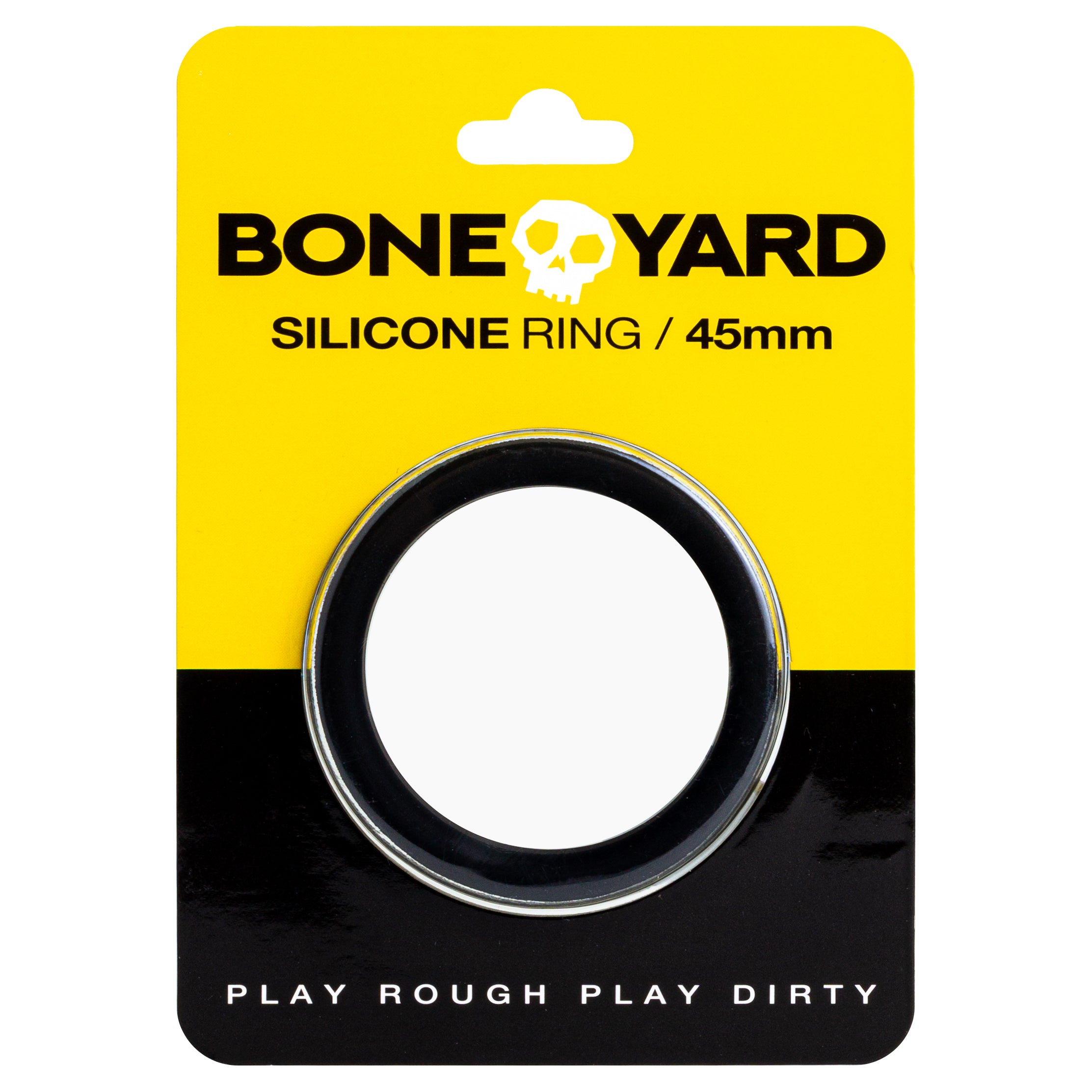 Boneyard Silicone Ring 45mm Black