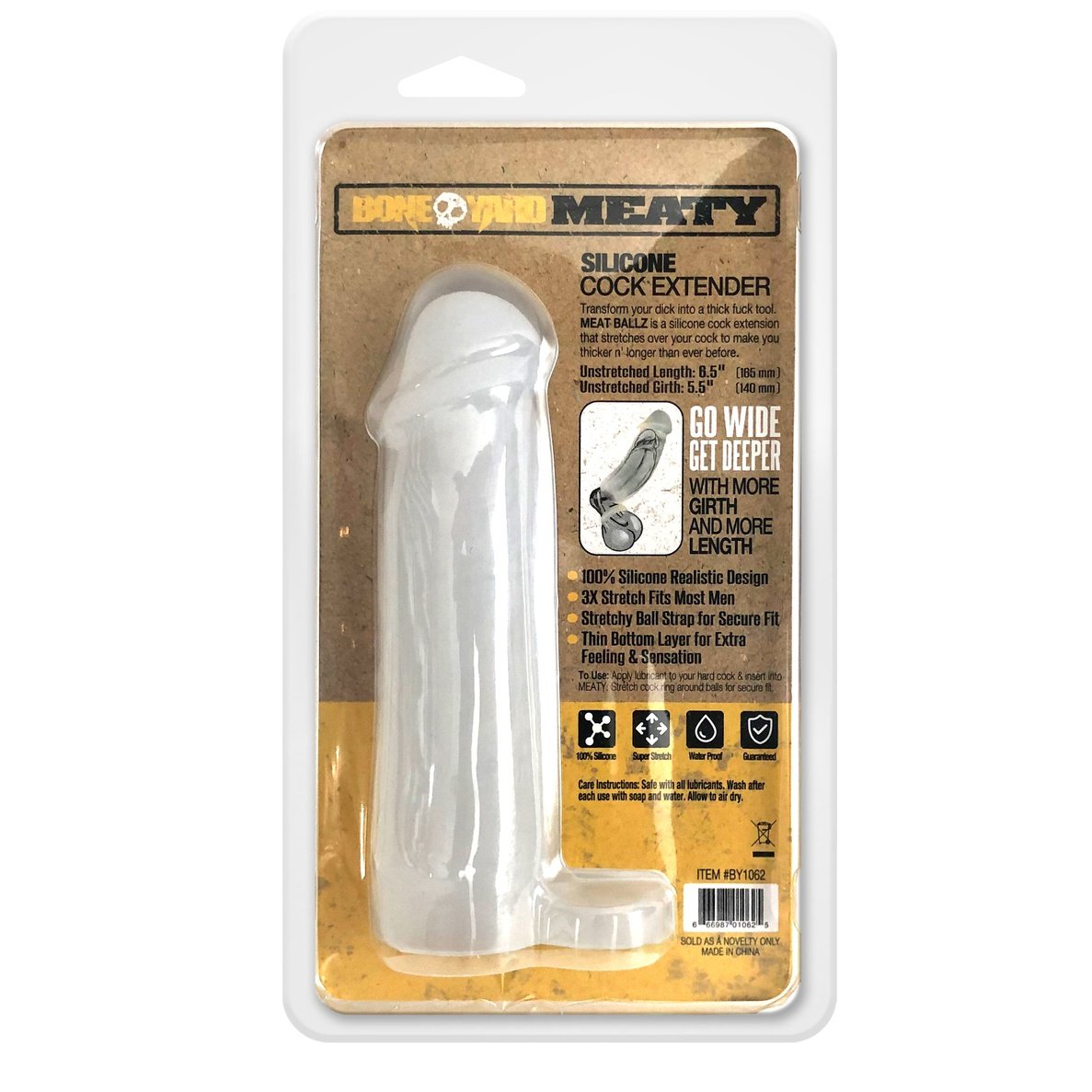 Meaty Cock Extender Clear