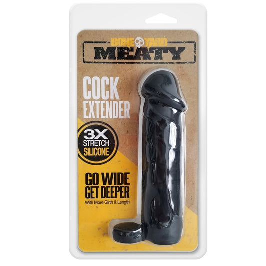 Meaty Cock Extender Black