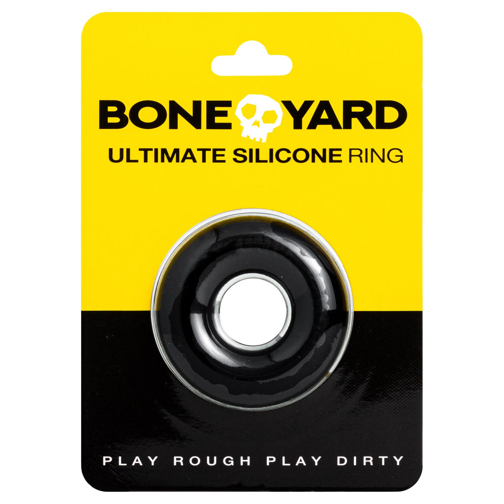 Boneyard - Ultimate Silicone Cock Ring Black